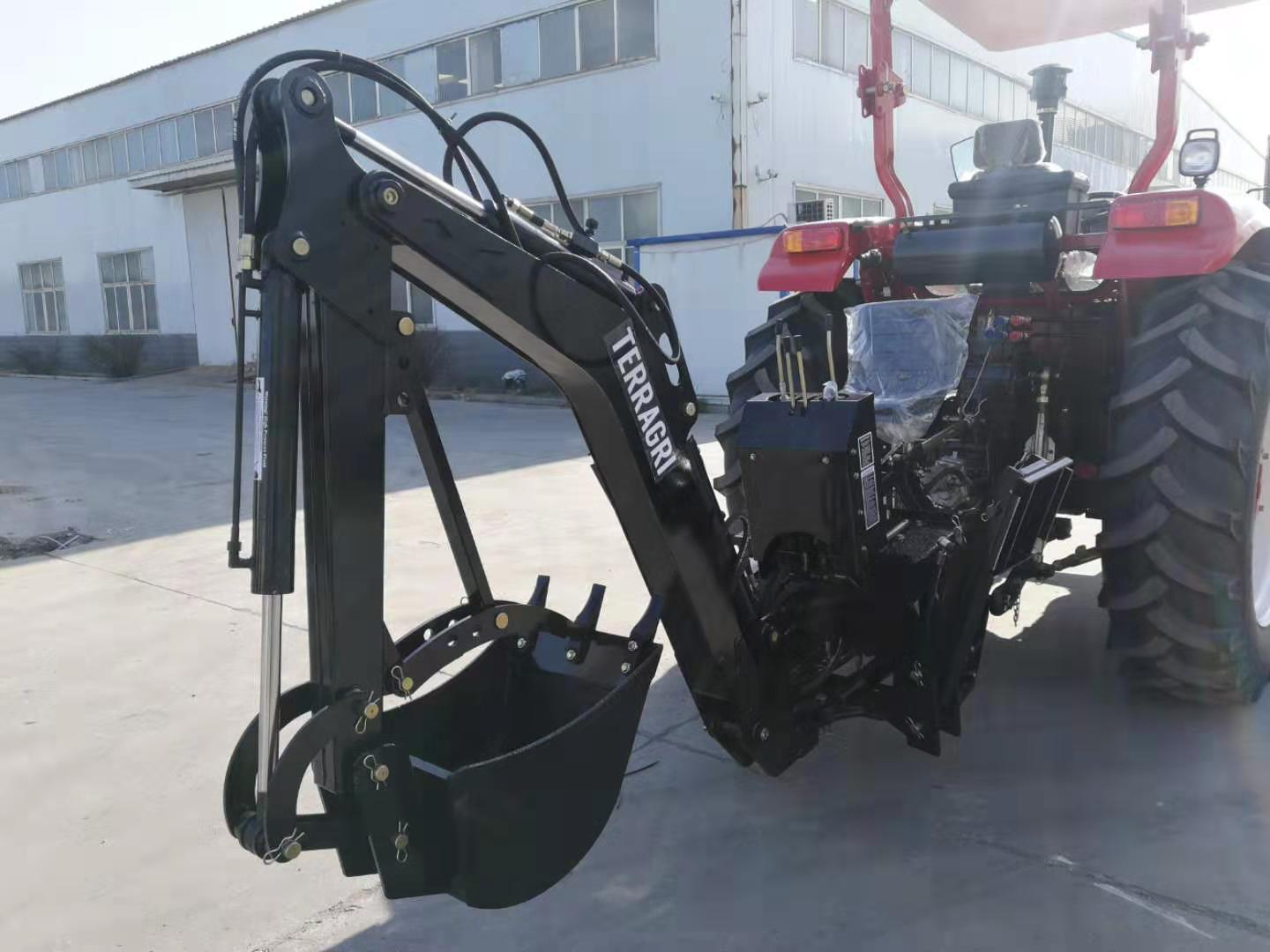 100-120HP Lutong Tractor Lw-9 Backhoe Loader