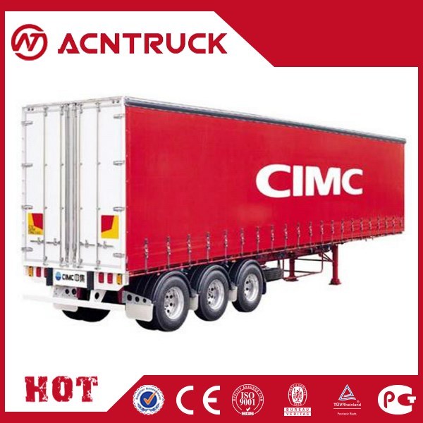 China 
                100ton Heißer Verkauf niedriger Preis Van Semi Trailer CIMC
             Lieferant