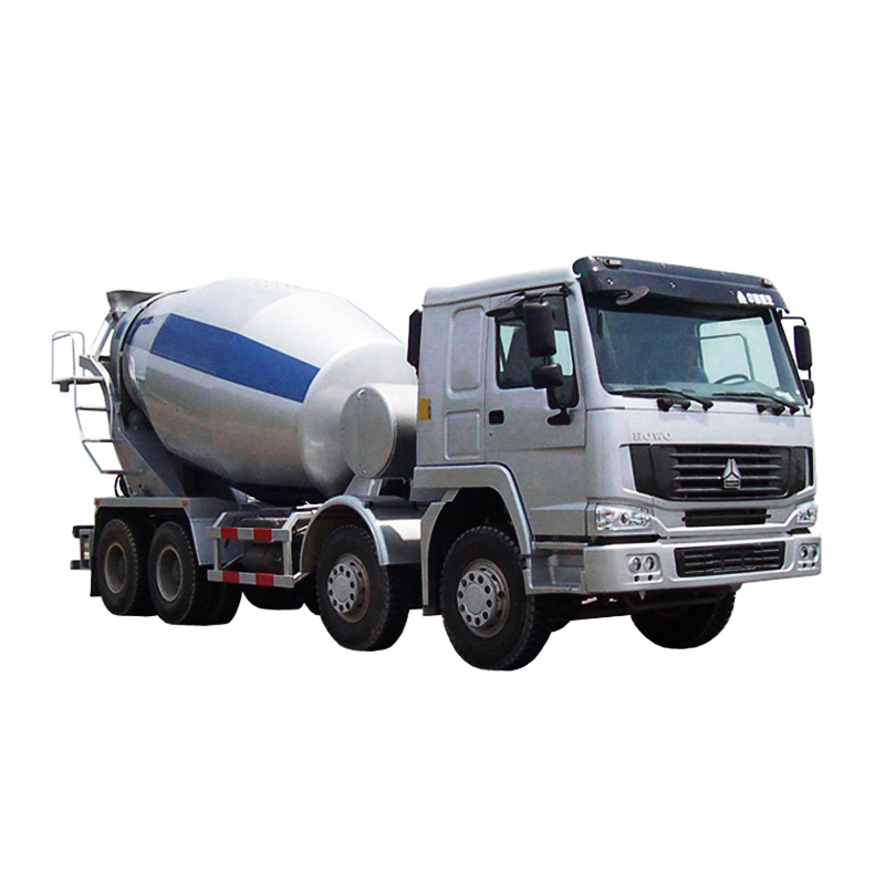 10m3 Concrete Mixer Truck Man Stuck in Cement Mixer