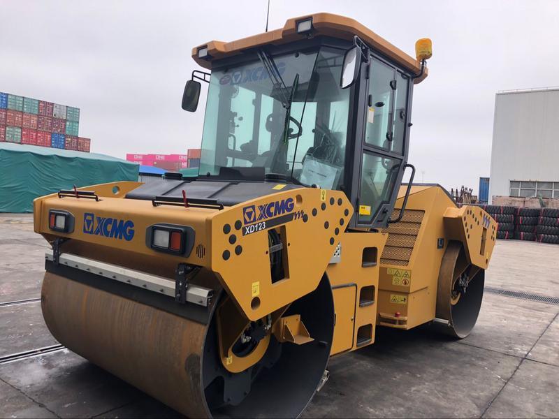 12 Tons Xd123 Double Drum Road Roller