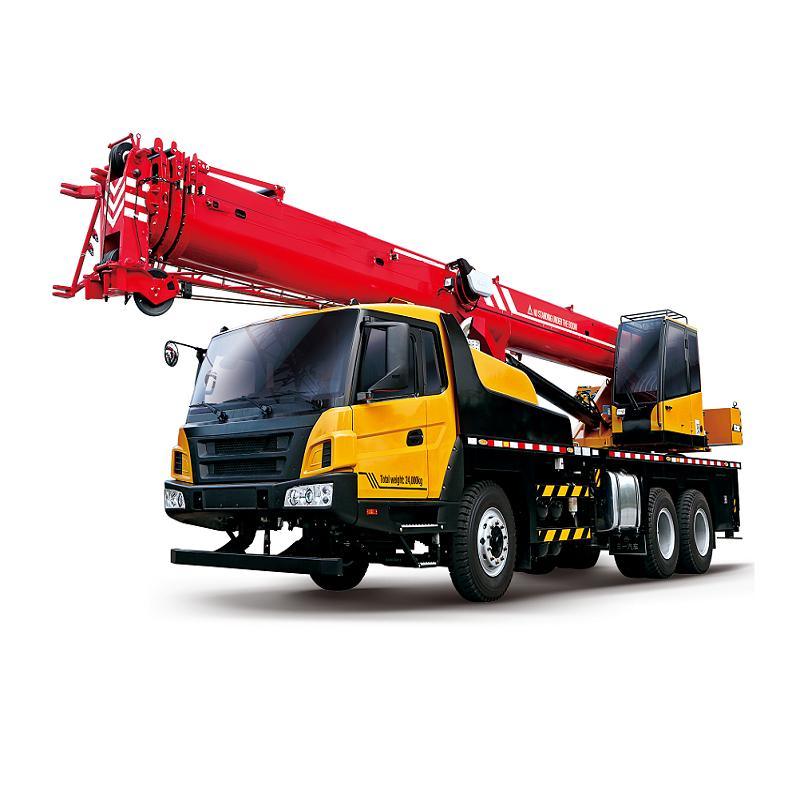 
                16 la tonne monté sur camion grue mobile STC160 grue de levage
            