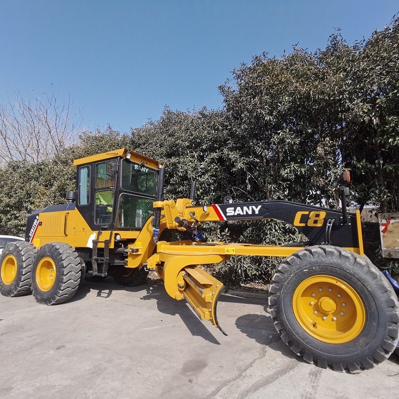 170HP Road Grader Machine Stg170c-8 Motor Grader with 12FT Blade