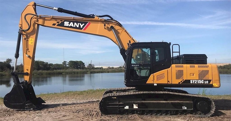 22 Ton Earthmoving Machine Sy215c Hydraulic Excavator with Isuzu Engine