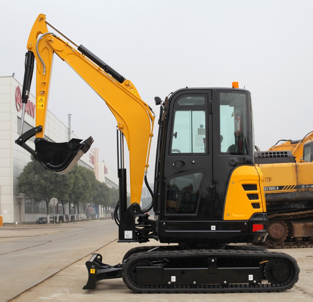 
                escavadora de rastos de 3,5 t Sy35u China Mini Digger para venda
            