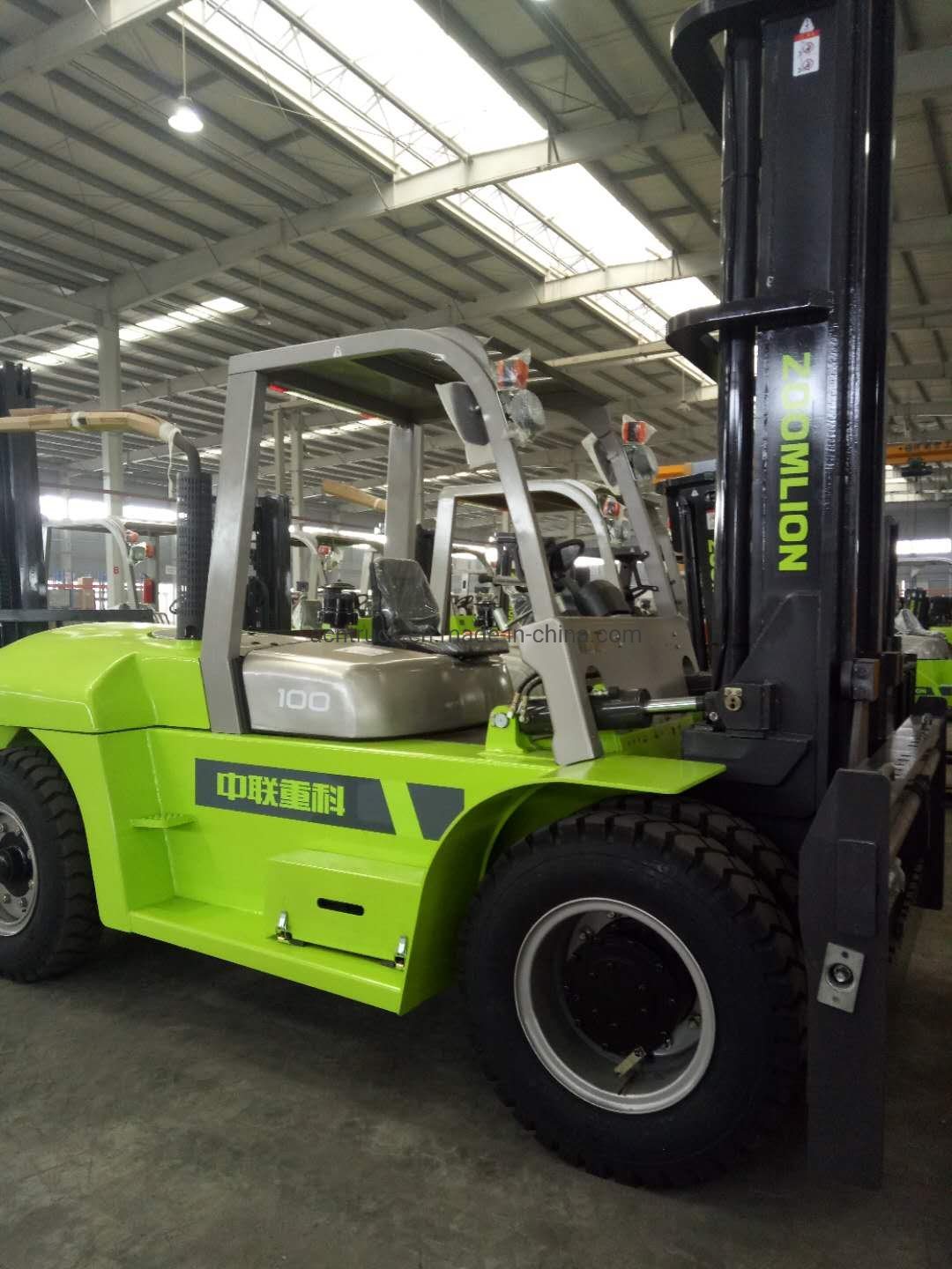 3ton Diesel Forklift Fd30z 3meters Height with Roll Clamp