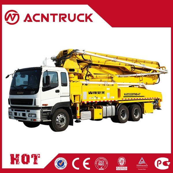 48m 56m Truck Mounted Concrete Pump 150cbm/H