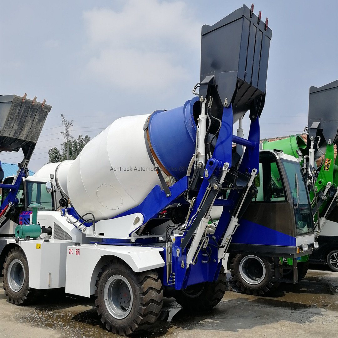 4WD Self Load Concrete Mixer Jcb35 3.5m3 7.1ton Concrete Truck