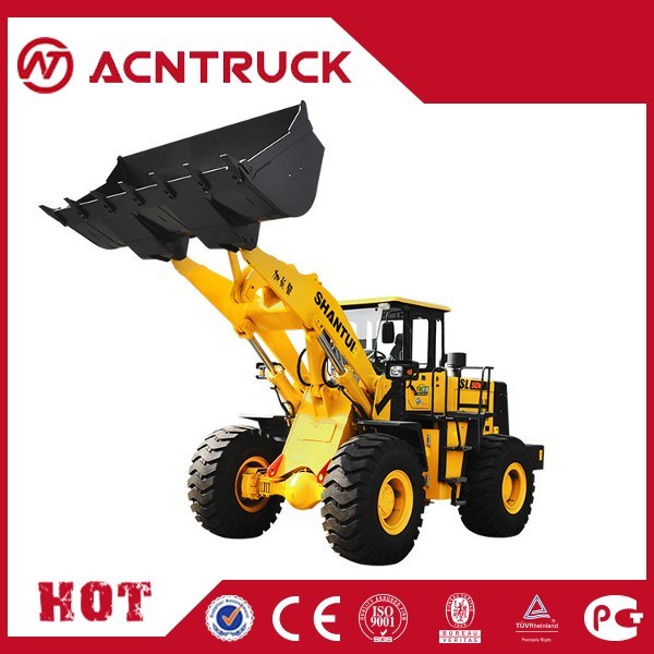 5000kg Loading Wheel Loader with 3m3 Bucket China Shantui