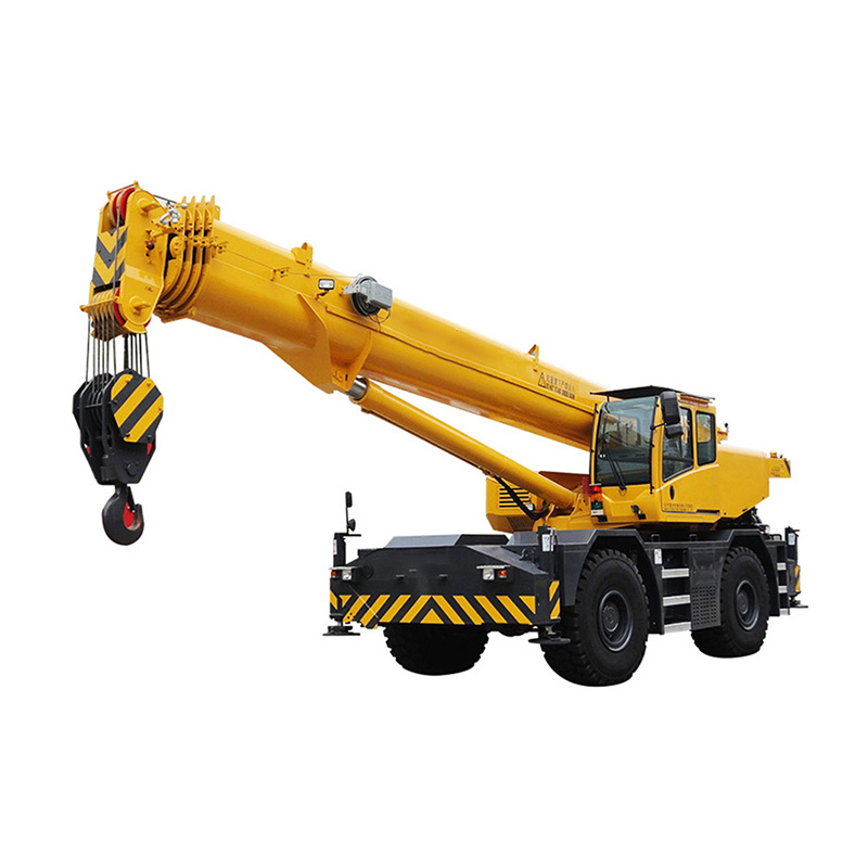 55 Ton Construction Rough Terrain Crane Full Hydraulic Lifting Machinery Rt55u