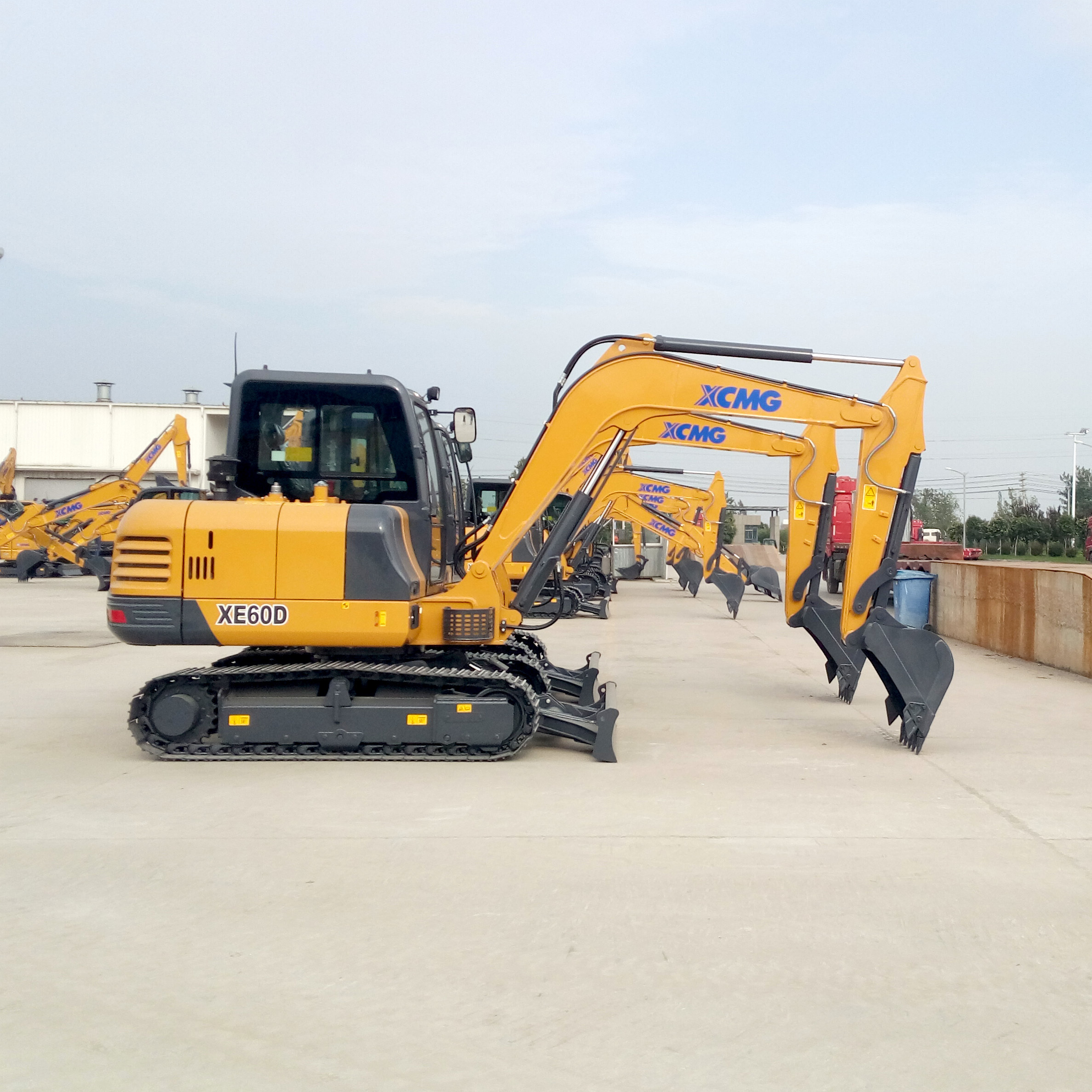 6 Ton Brand New Mini Hydraulic Crawler Excavator Xe60d with CE Certification