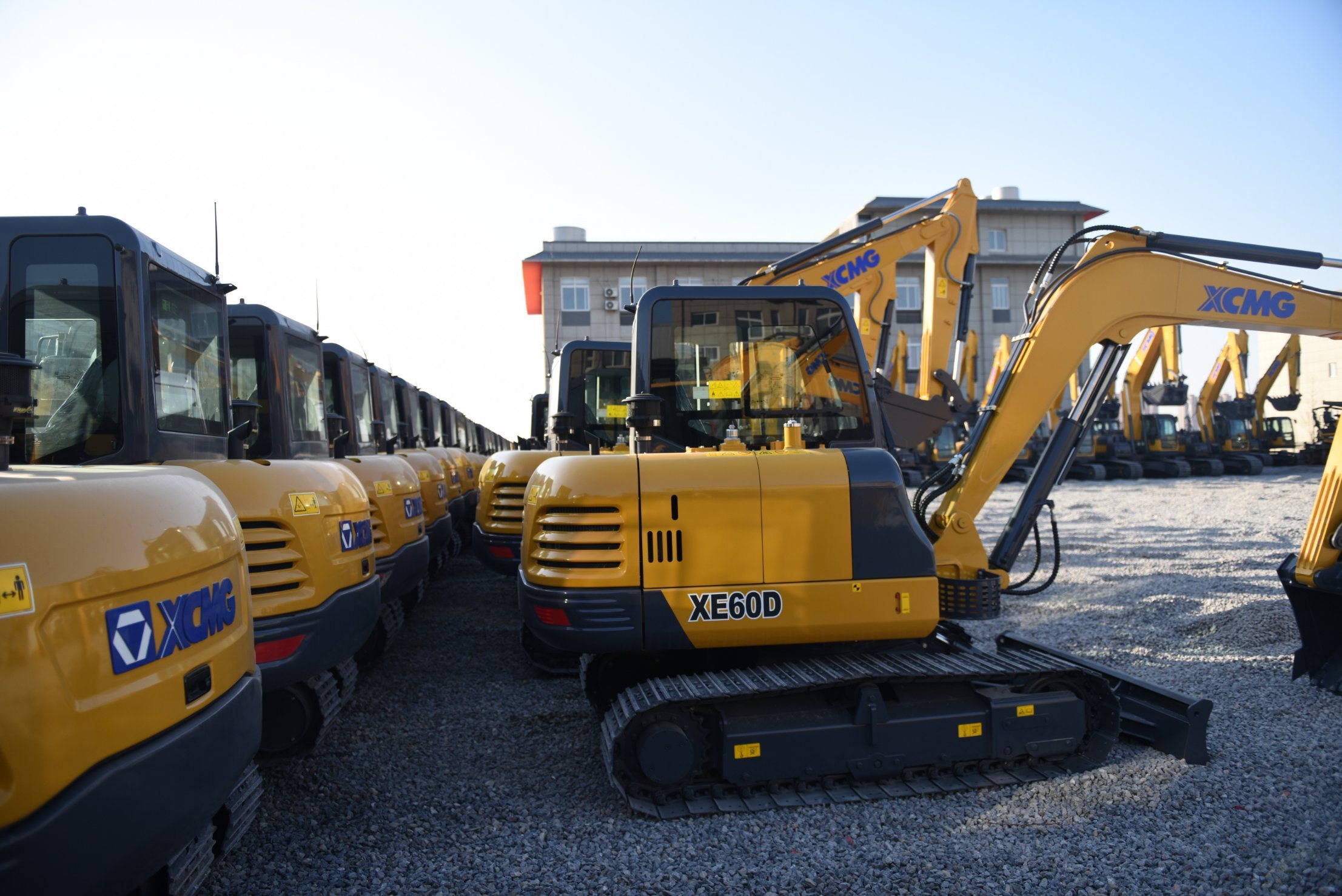 6ton Yammar Engine Small Crawler Excavator Xe60d