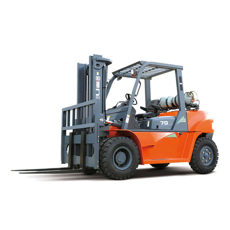 China 
                Big Container Forklift Equipment 7 Ton Diesel Forklift Cpcd70
             supplier