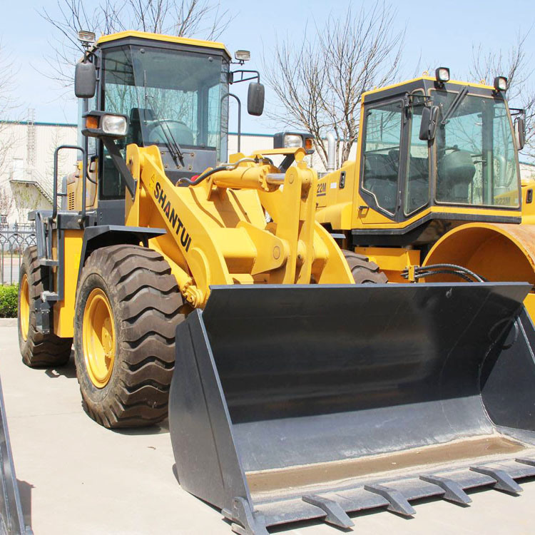 Bucket Loader Shantui 5 Tons L53-C3 3m3 Hydraulic Mini Wheel Loader
