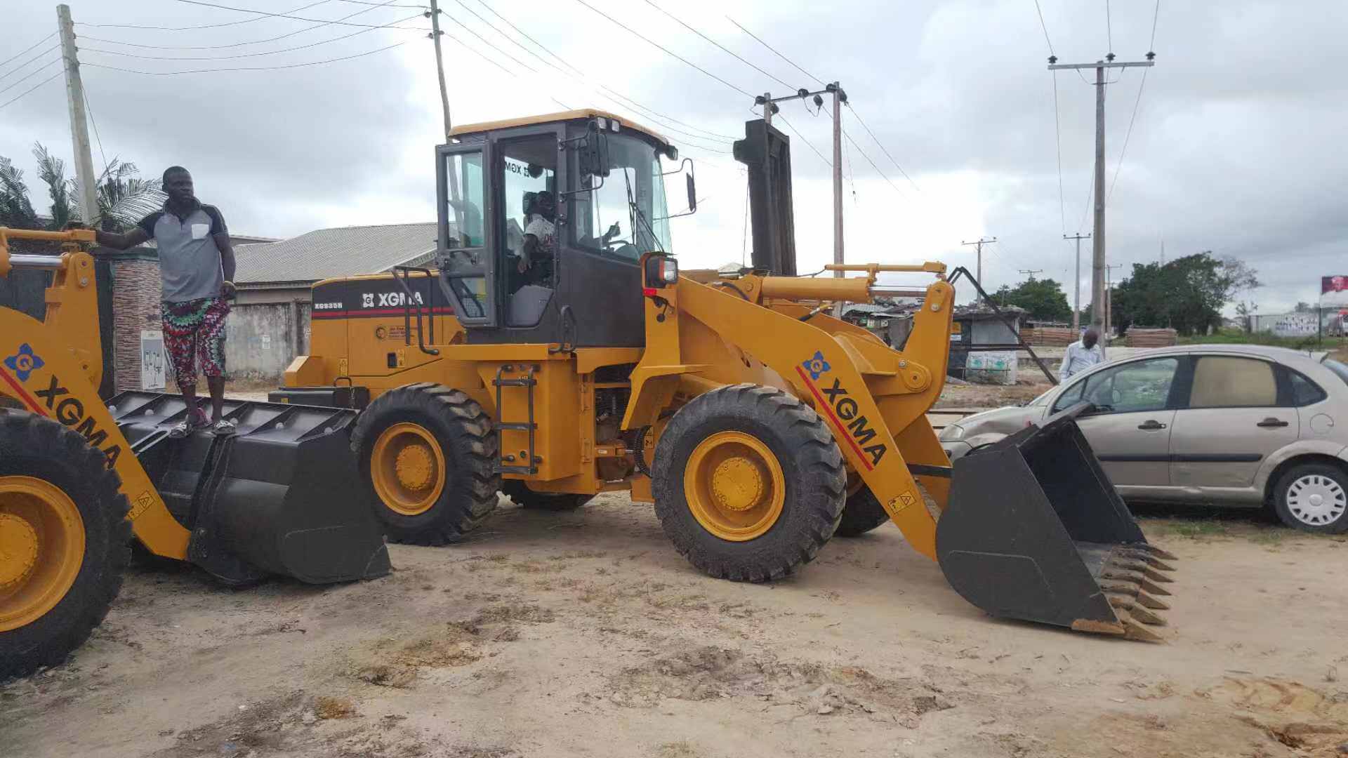 Bucket Loader Xgma Brand Xg935h 3ton Mini Articulated Wheel Loader