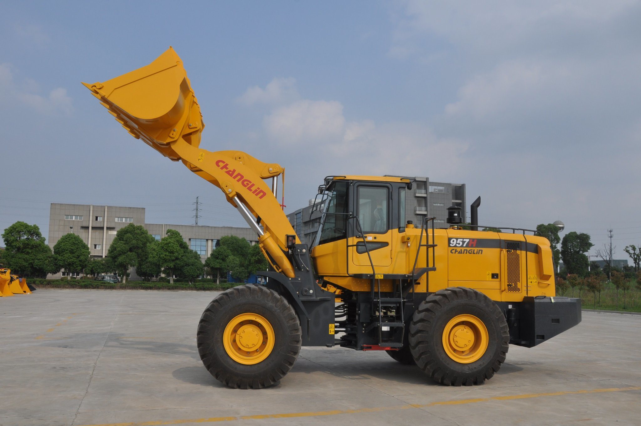 Changlin 8ton 4.2cbm Wheel Loader 980h with Cummins Engine and Zf