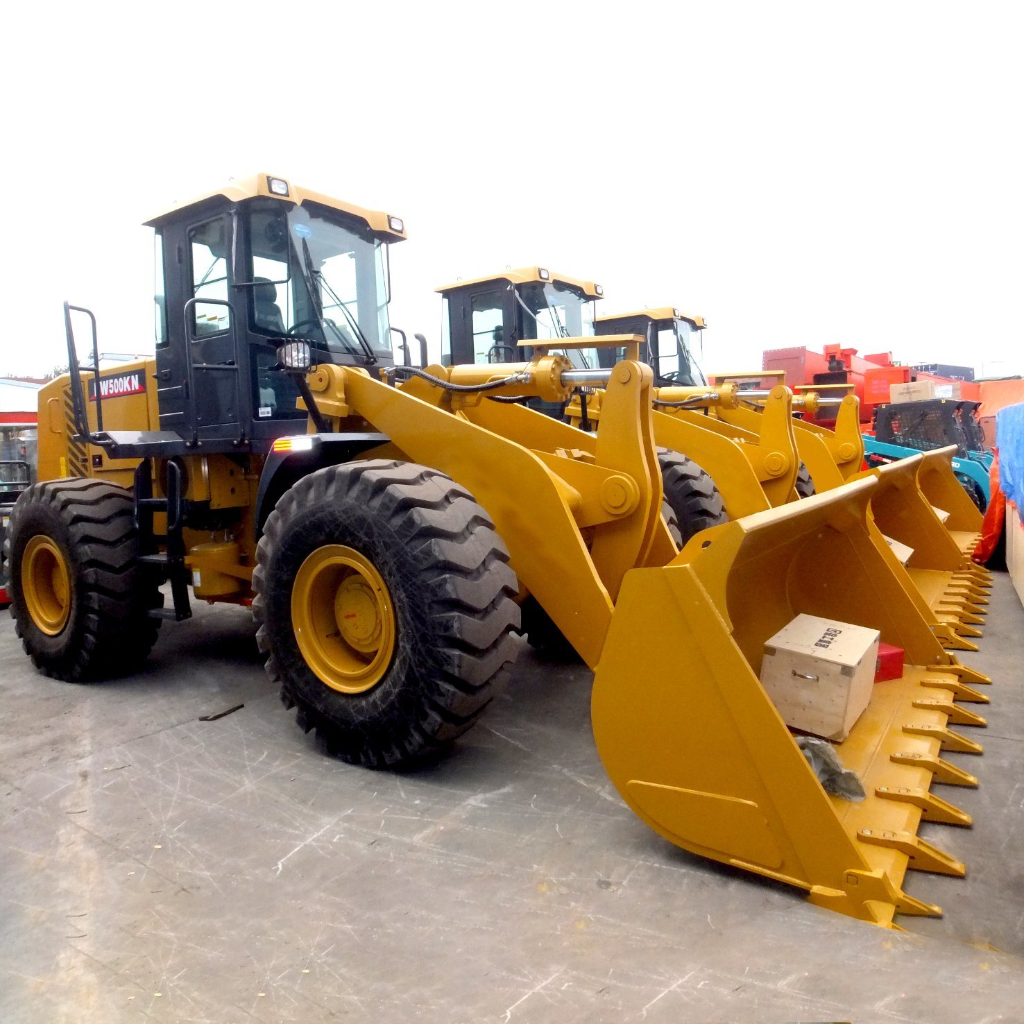 China 6ton Heavy Wheel Loader Lw600kn with 3cbm Bucket Capacity