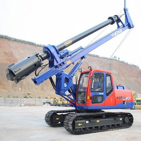 China Brand Yuchai Ycr50 50 Kn Small Rotary Drilling Rig Price