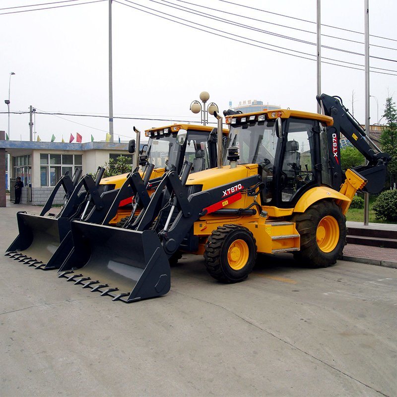 China Cheap Wz30-25 4X4 Compact Loader-Excavator Machines Backhoe Digger Loader with Price for Sale