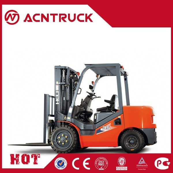 China Cpcd40 Heli 4ton Diesel Forklift Mini Logistics Machinery 3stage Full Free Mast