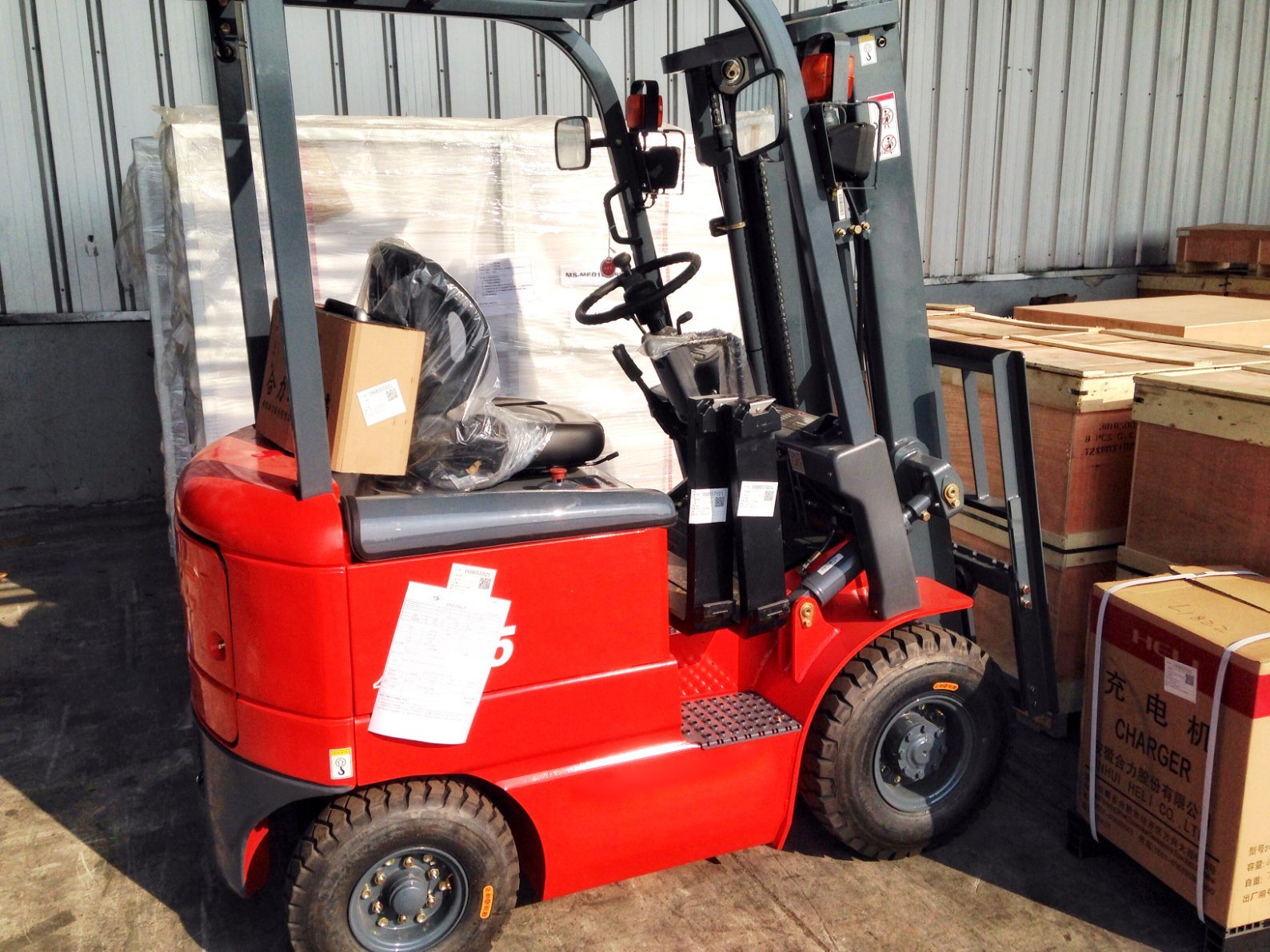 China Heli 1ton Forklift Cpcd10 with 770mm Fork Length