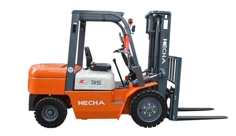 China Heli 3.5 Ton Cpcd35 Mini Diesel Forklift with Side Loader