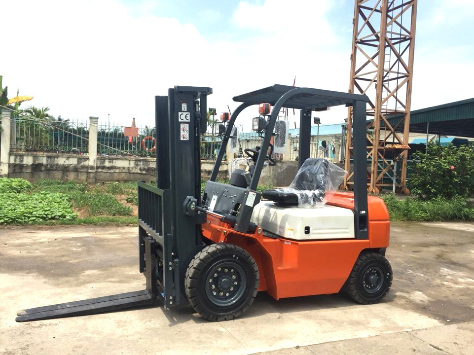 China Heli New 2ton Mini Gasoline Forklift with 3m Lifting Height