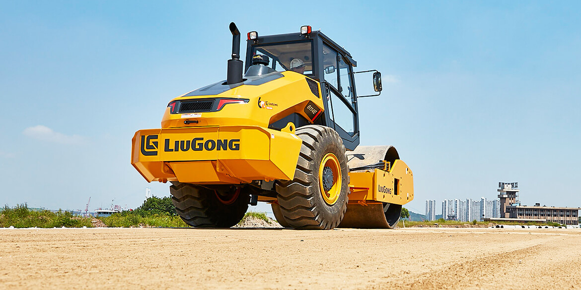 China Liugong 16ton Vibratory Road Roller Compactor 6616e