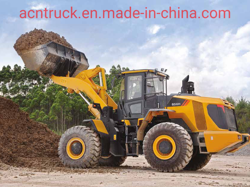 China Liugong New Construction Equipment Price 3 Ton 4 Ton 5 Ton 6ton 856h Zf Transmission Shovel Wheel Loaders with Rock Bucket 3cbm for Sale