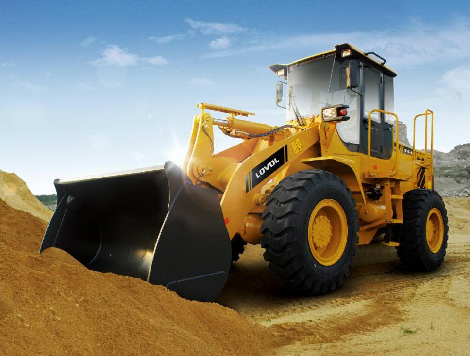 China Lovol 3ton Wheel Loader 2m3 Bucket with Parts