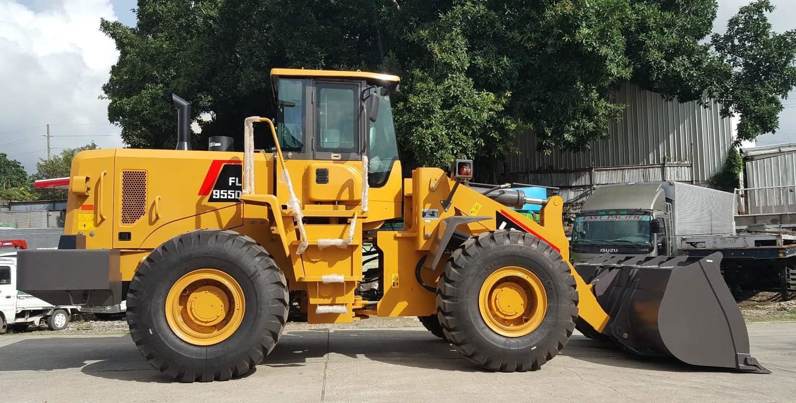 China Lovol 5ton FL955D 3m3 Bucket Wheel Loader