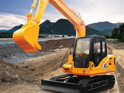 
                La Chine Mini6065 6tonne excavatrice chenillée mdp avec l′attelage rapide
            