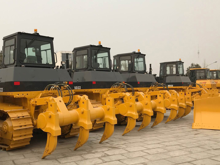 China New 220HP Crawler Bulldozer with 6.4m3 Blade Capacity