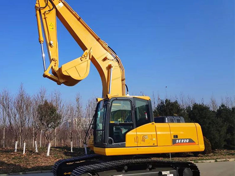 China New 22ton Crawler Excavator Se220 with Hammer
