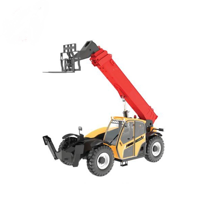 China New Acntruck Sth1056A Telescopic Boom Loader with Rotary Brush