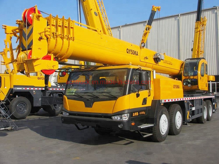 
                China Qy50KA Truck Crane/Grua móvel 25ton 50ton 70ton Qy25K5-I/Qy25K5a/Qy50KA/Qy70kh MÁQUINA DE TERRAPLENAGEM
            