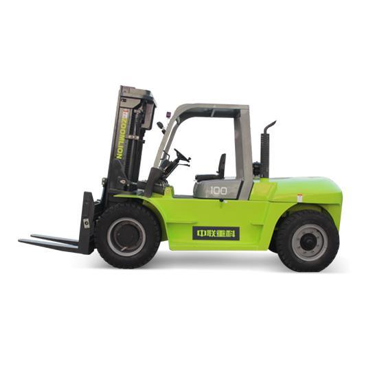 China Supply Fd100 10 Ton Hydraulic Manual Forklift for Lifting Goods