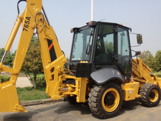 China Top Brand 2.5ton New Backhoe Loader Clg776A with Outrigger