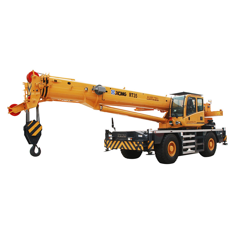 China 
                China Top Brand 35 Ton Rough Terrain Crane Rt35 for Sale
             supplier