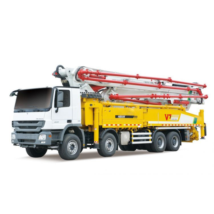 China Top Brand 39m Hydraulic Concrete Boom Pump Truck Hb39V