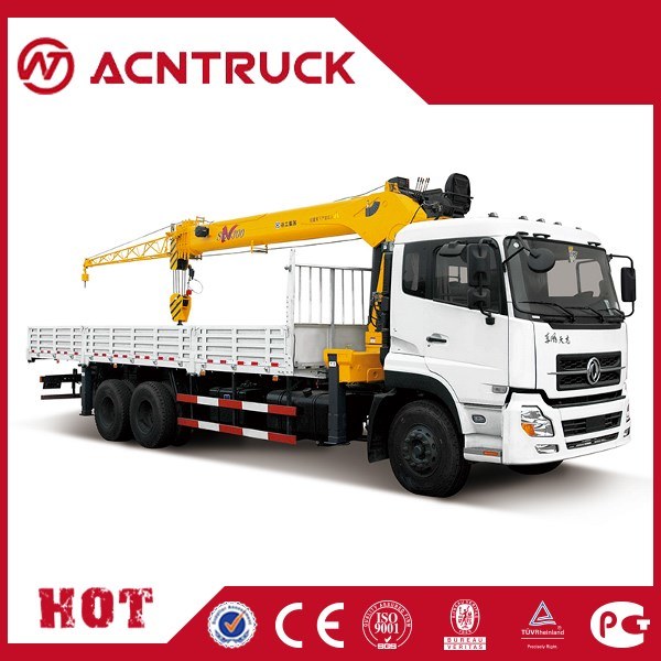 China Top Brand 6X4 12ton Truck-Mounted Crane with Telescopic Boom Sq12zk3q for Singapore