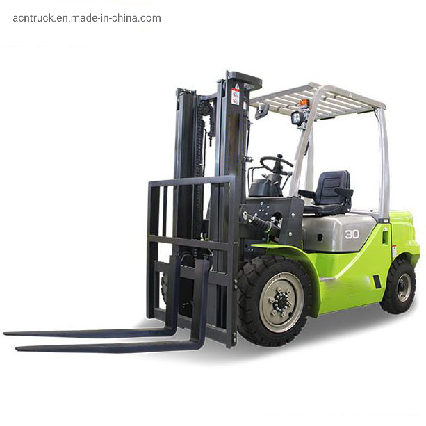 Chinese 3ton Diesel Forklift Fd30z with 3meters Height