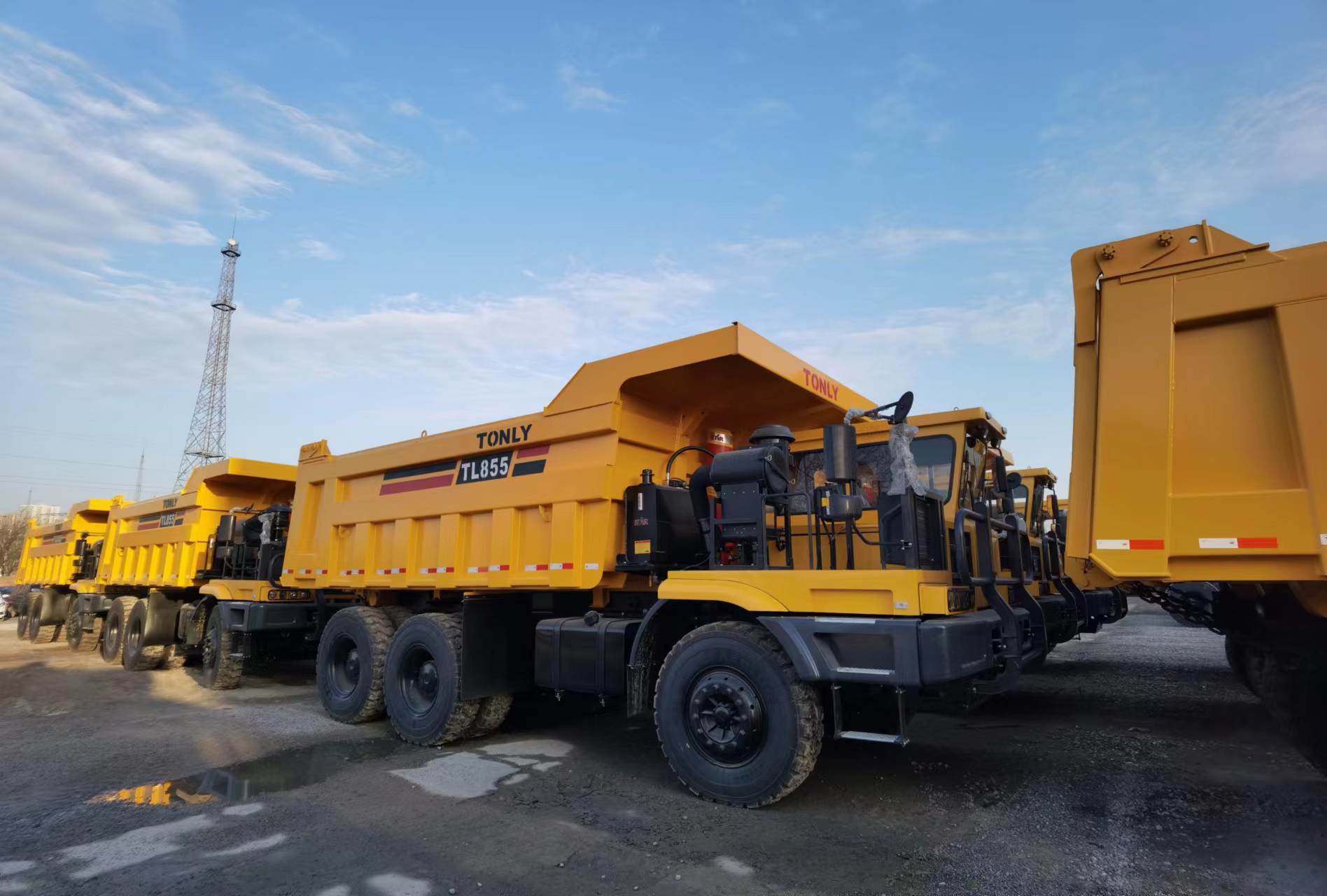 Chinese 70ton off Road Dump Truck Tl855b in Stock for Sale