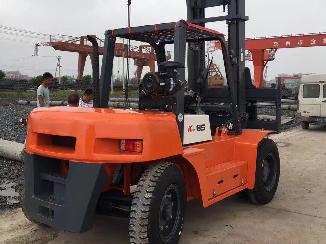 Chinese Brand New 8.5ton Heli Battery Forklift Cpd85 with Fork