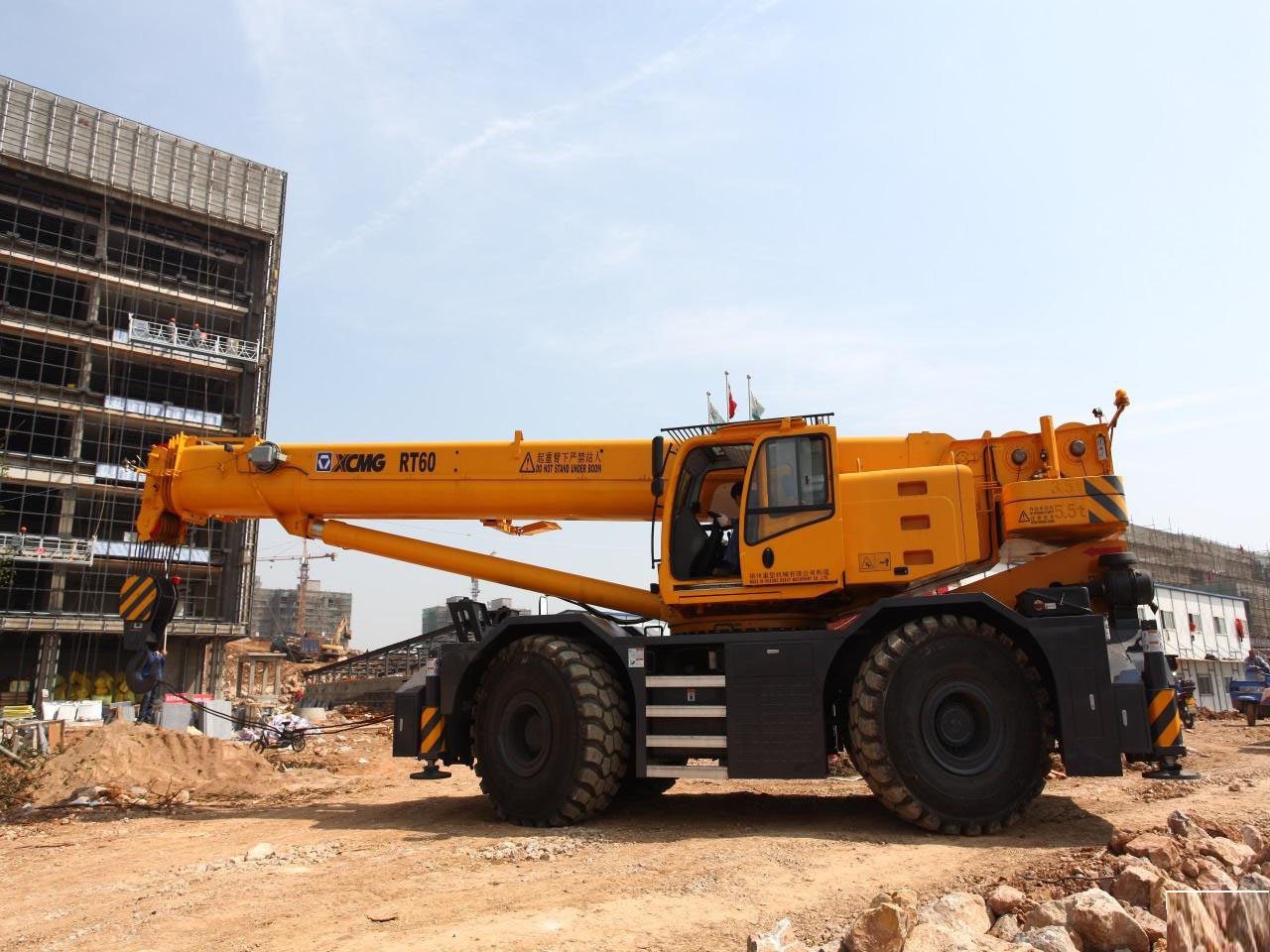 Chinese Top Brand Rt35 35ton Rough Terrain Crane