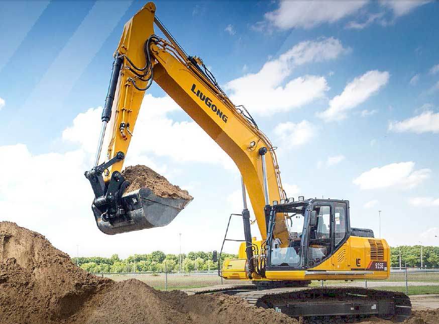 Clg925e Liugong 25 Ton Hydraulic Excavator with Attachments