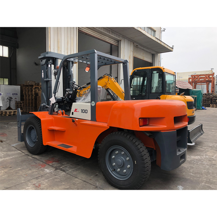 
                Counterbalance Forrklift Cpcd100 Heavy Duty Forklift Truck Price
            