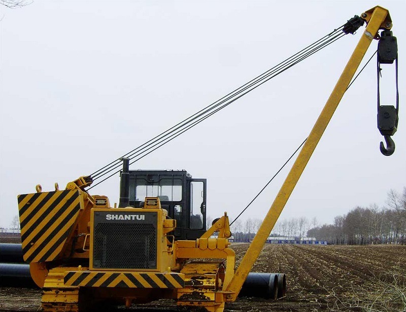 
                Couche de vidange sur chenilles Shantui 45 tonne Grue de Pipeline Sp45y Pipelayer
            