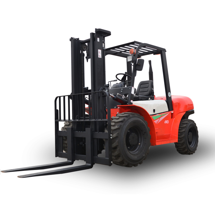 Diesel Terrain Forklift off Road Tyre 3 Ton Forklift Cpcd30-W2y