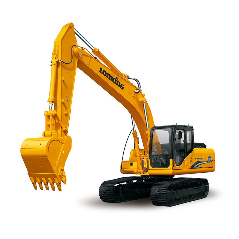 Digger Machine Cdm6150e Mini 14 Tons Large Excavator with Hydraulic Safety Lock Joystick