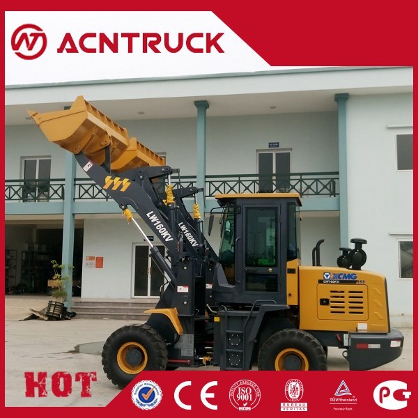 Earth Moving Machinery Compact 1600kg Loading Wheel Loader